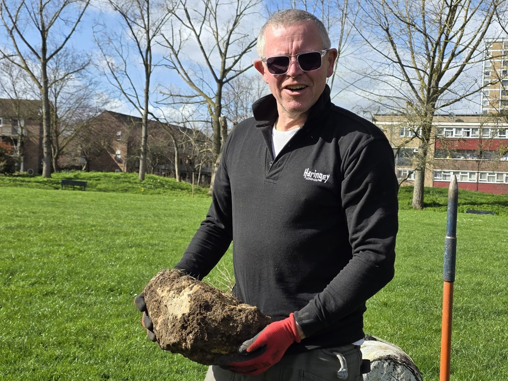 Ten new trees for Paignton Park planted in March 2026